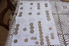 Lotto monete lire 100750/10/5 anni 50/60/70/80/90