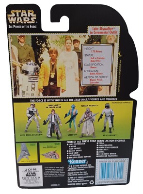 Kenner Star Wars Power of the force Ewoks Wicket and Logray Freeze