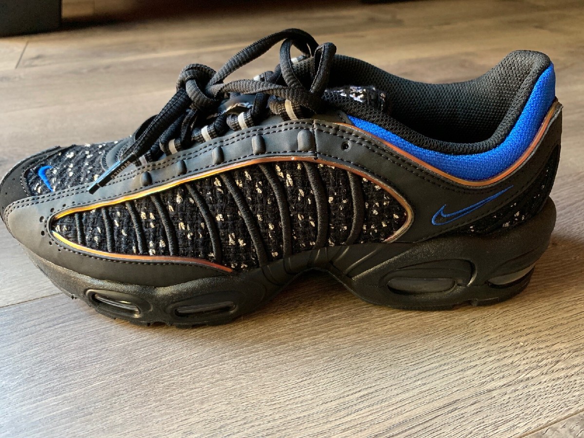 Supreme X Nike Air Max Tailwind 4 S 2019 Black Cobalt AT3854 001
