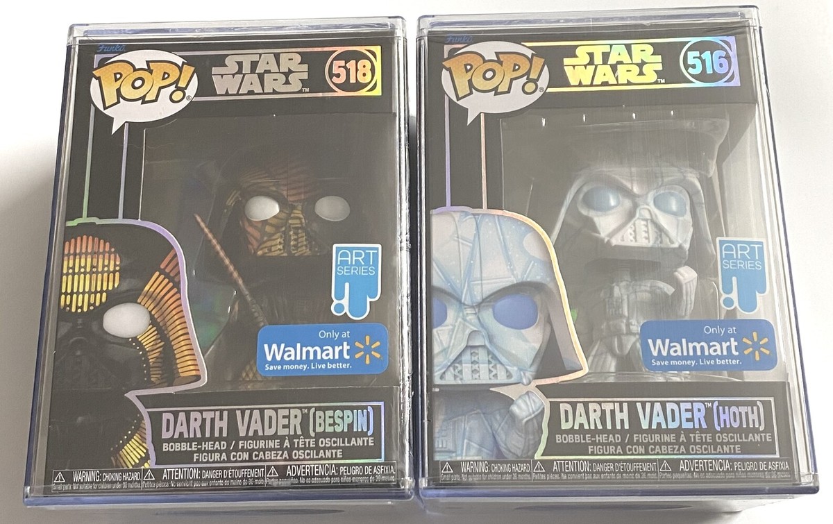 Set of 2 - Funko Pop! Art Series DARTH VADER Hoth Bespin
