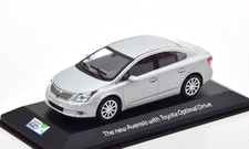 TOYOTA AVENSIS OPTIMAL DRIVE SILVER T27 2009 MINICHAMPS 403166903 1:43 JAPAN LHD