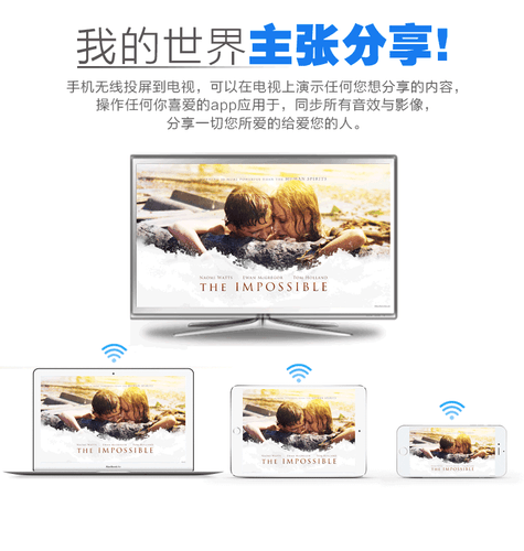 MiraScreen display Miracast EZcast dongle hdmi stick Airplay Mirror Display - Picture 5 of 8