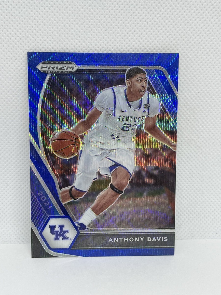 2021-22 Panini Prizm Draft Picks Blue Wave Prizm Anthony
