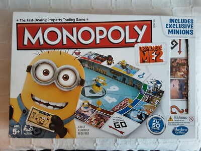 Monopoly Despicable Me 2 Brettspiel, Ersatzteile / Replacement Parts & Tokens etc.