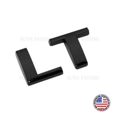 For Chevy Malibu LT Trunk Door Letter Emblem Logo Badge Nameplate Gloss Black