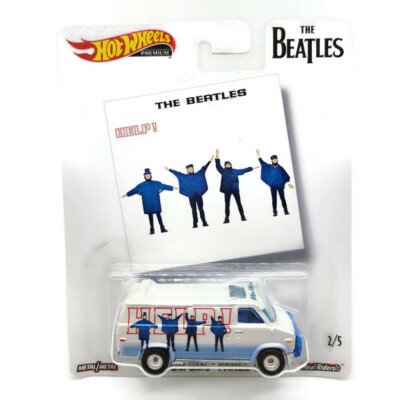Hot Wheels Premium The Beatles Custom GMC Panel Van Diecast Free