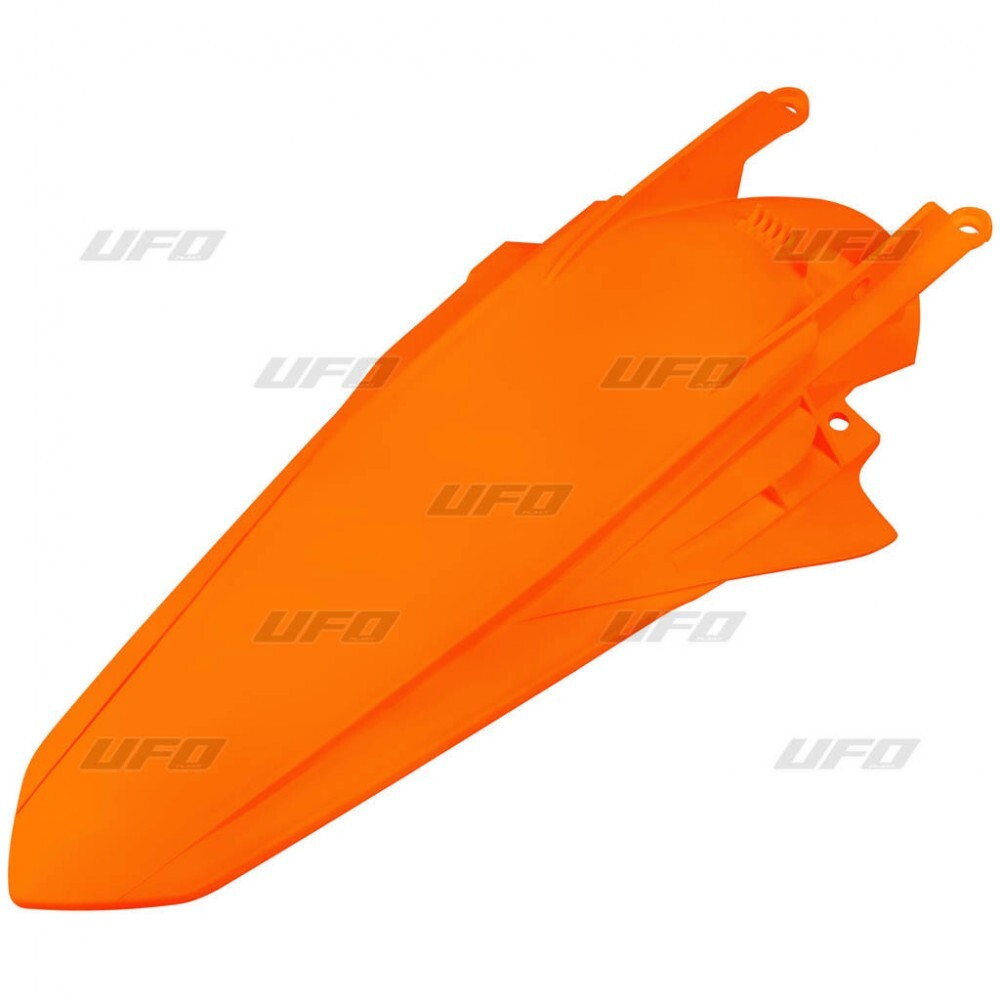 Aile arrière UFO orange haute résistance pour KTM SXF 350 et 450 plastique flexible