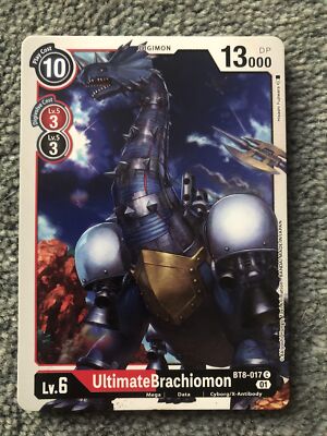 UltimateBrachiomon BT8-017 C - Common - Red / Black - New Awakening - DigimonCCG
