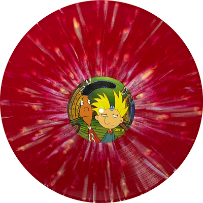 Every Little Thing バンクレット　⭐︎サイン入り JIM LANG - HEY ARNOLD! THE MUSIC VOL 1 RED SPLATTER VINYL 12