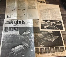 3 Original NASA Skylab Brochures Space Travel 1970s Astronauts