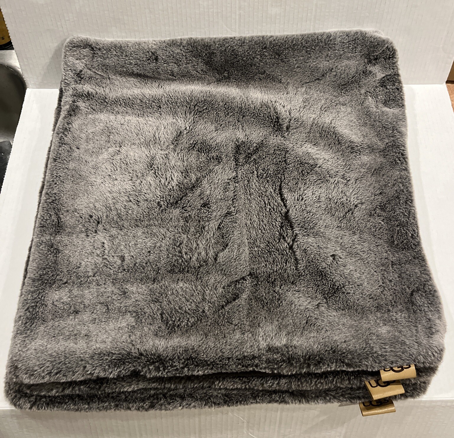 ugg polar faux fur throw