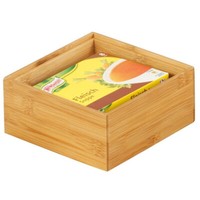 Zeller Ordnungsbox, Bamboo 15 X 15 X 7 Cm