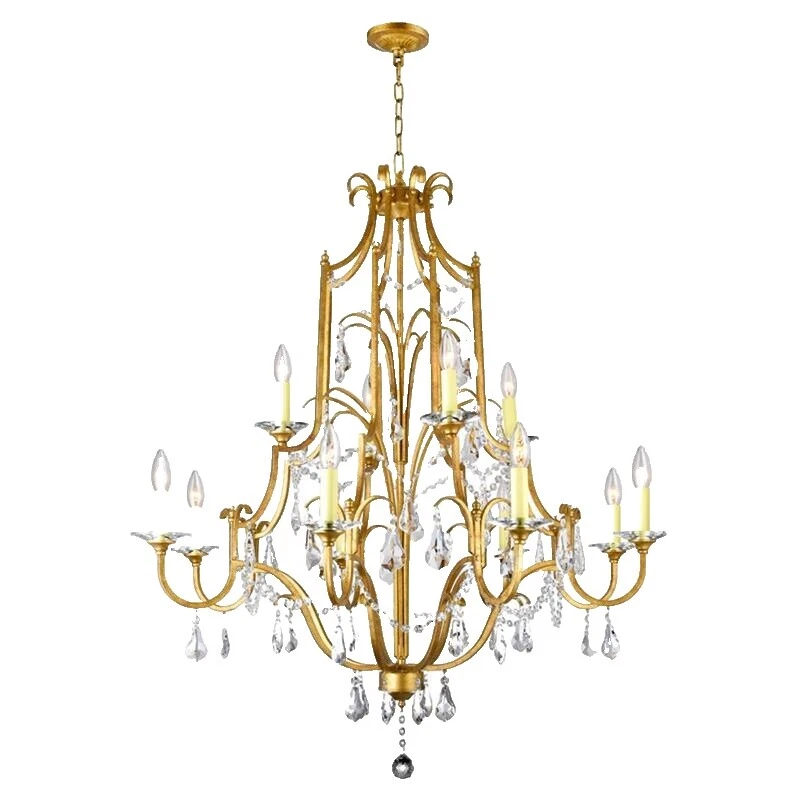 Copper Transitional Chandeliers