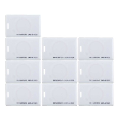 10pcs RFID 125KHz Access Card EM4100 for Door Entry Control Proximity Reader