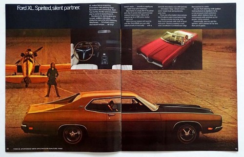 1970 FORD LTD Brougham XL Convertible GALAXIE CUSTOM 500 / Dealer SALE BROCHURE - Picture 1 of 9