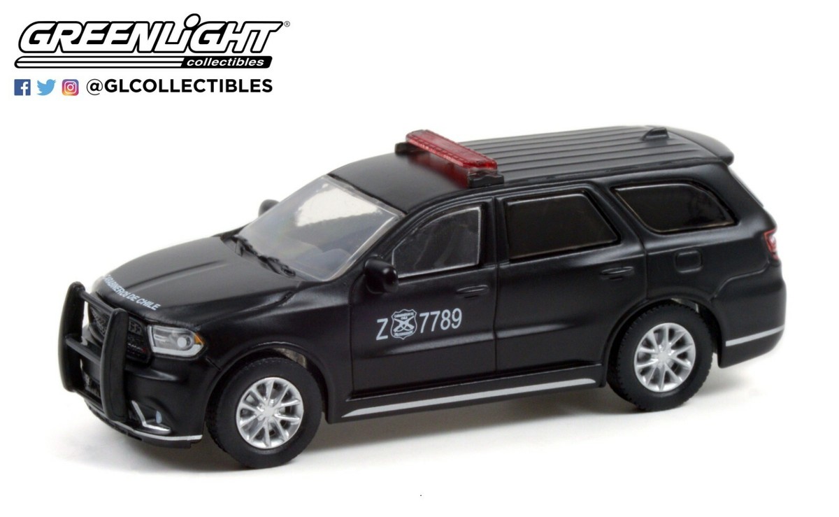 レア　GREENLIGHT 2018 Dodge Durango トレーラー 2014 Dodge Durango Black 