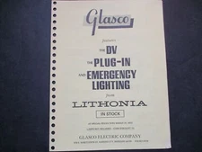 Glasco features the DV, the Plug In, & Emergency Lighting from Lithonia catalog