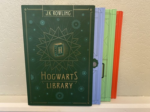Hogwarts Library Hardcover 3 Book Boxed Set Harry Potter JK Rowling