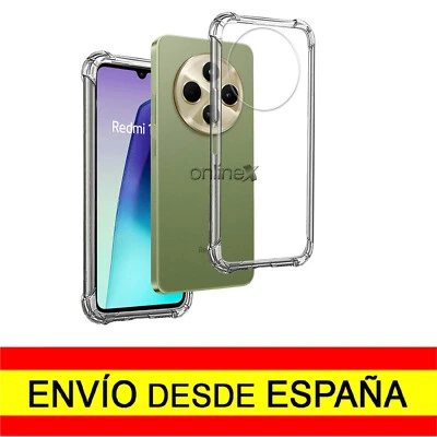 ONLINEX® Funda Silicona Antishock para XIAOMI REDMI 14C 4G - POCO C75 4G Reforzada a6702