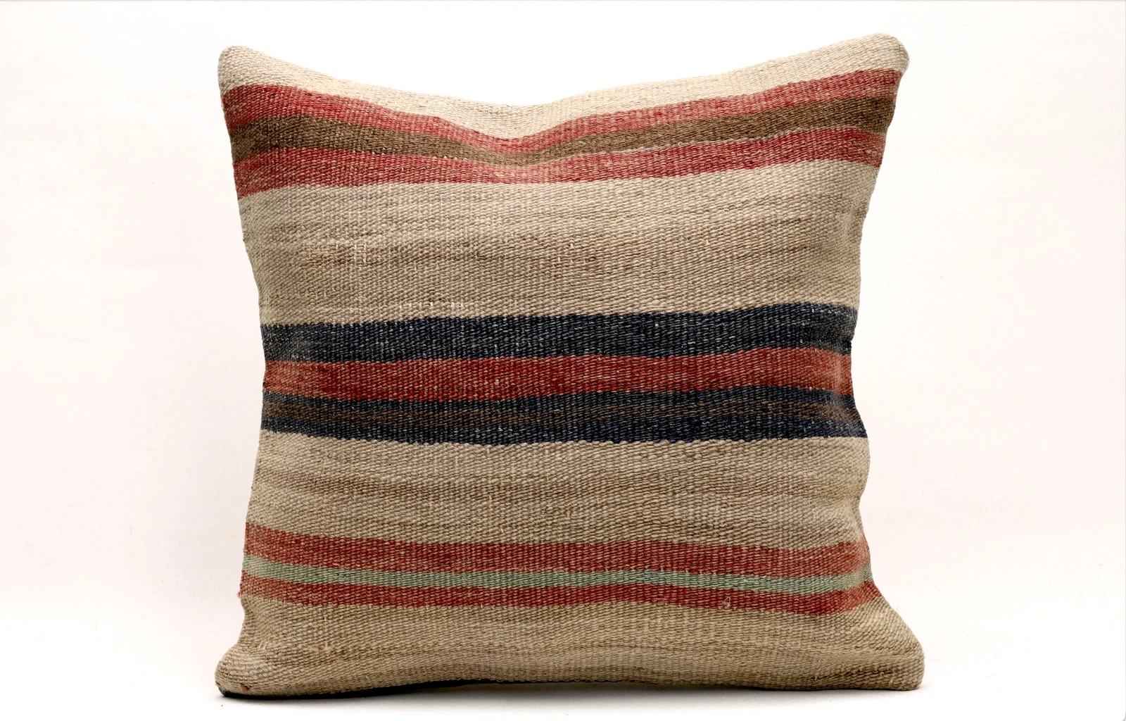 Kilim Pillow Cover, 16x16 in, Ethnic Pillow, Throw Pillow, Decorative Pillow