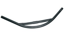 Ergotec Handlebar 'Space' Black, Level 2, Aluminum, 25.4mm, Trekking
