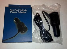 NEW Magellan Aux Port Vehicle Adapter GPS Mini-USB Car Charger Maestro Roadmate