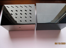 WMF BESTECKKASSETTE ICONIC LEER BESTECKKASTEN EDELSTAHL MIT ACYLGLAS DECKEL