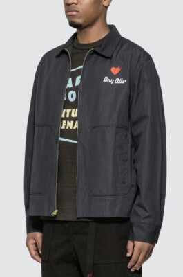 Men's Human Made Drizzled Jacket Navy Size Medium RRP £510