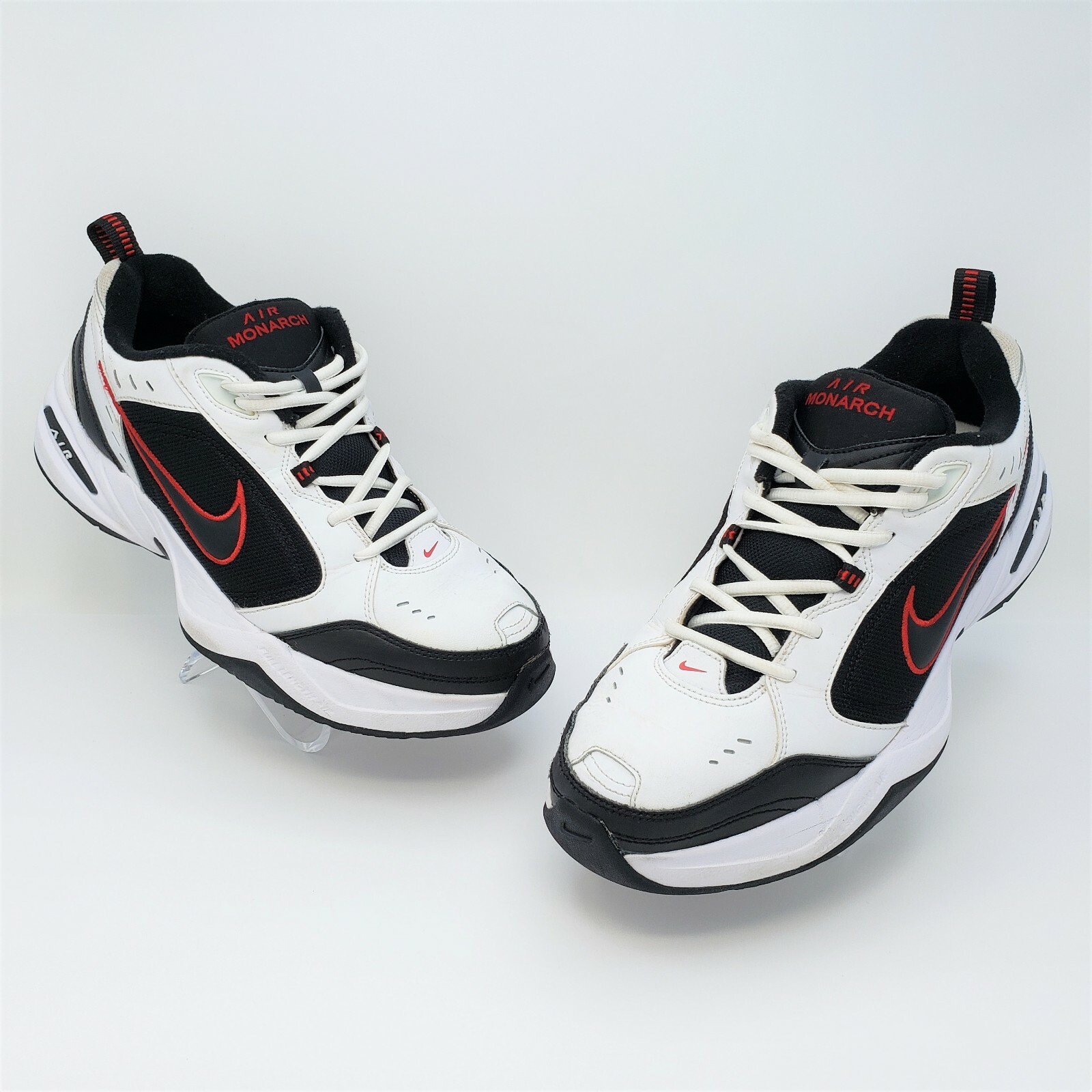 Nike Air Monarch IV White Black 