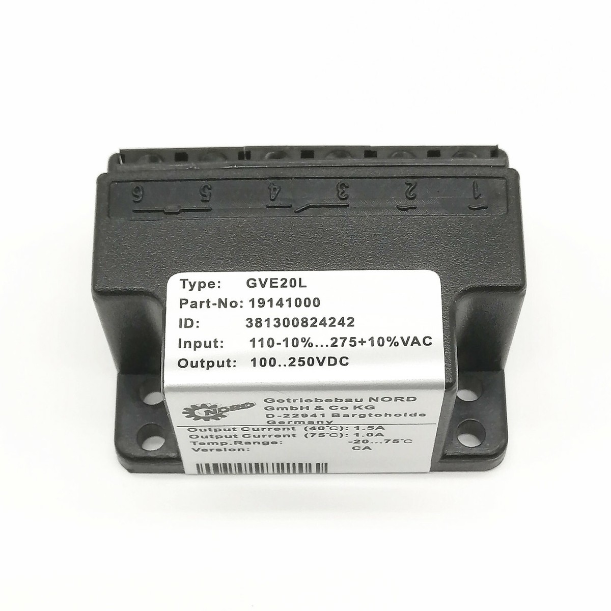 BADIKA Gleichrichter GVE20L - Vollweggleichrichter 19141000