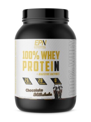 EPN Supplements 100% Whey Protein - Choco Milkshake; Recovery from Workouts