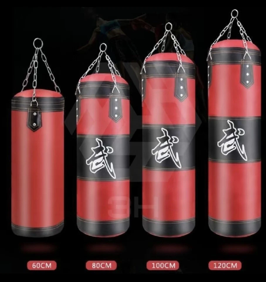 3H fitness Punching Bag MMA GYM SANDA MUAY THAI punching bag sandbag [120cm] - Image 3 of 4