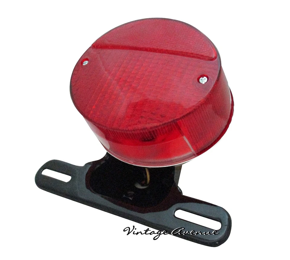 KAWASAKI G3SS G3TR G4TR KE100 KV100 G5 LUZ TRASERA LÁMPARA Y SOPORTE DE LICENCIA (TW8-1) Foto 2 de 4