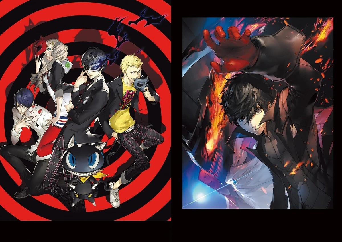 PERSONA 最終章 2005-2018【美品】 Persona 5 P5 Official Design Works Game Art Book