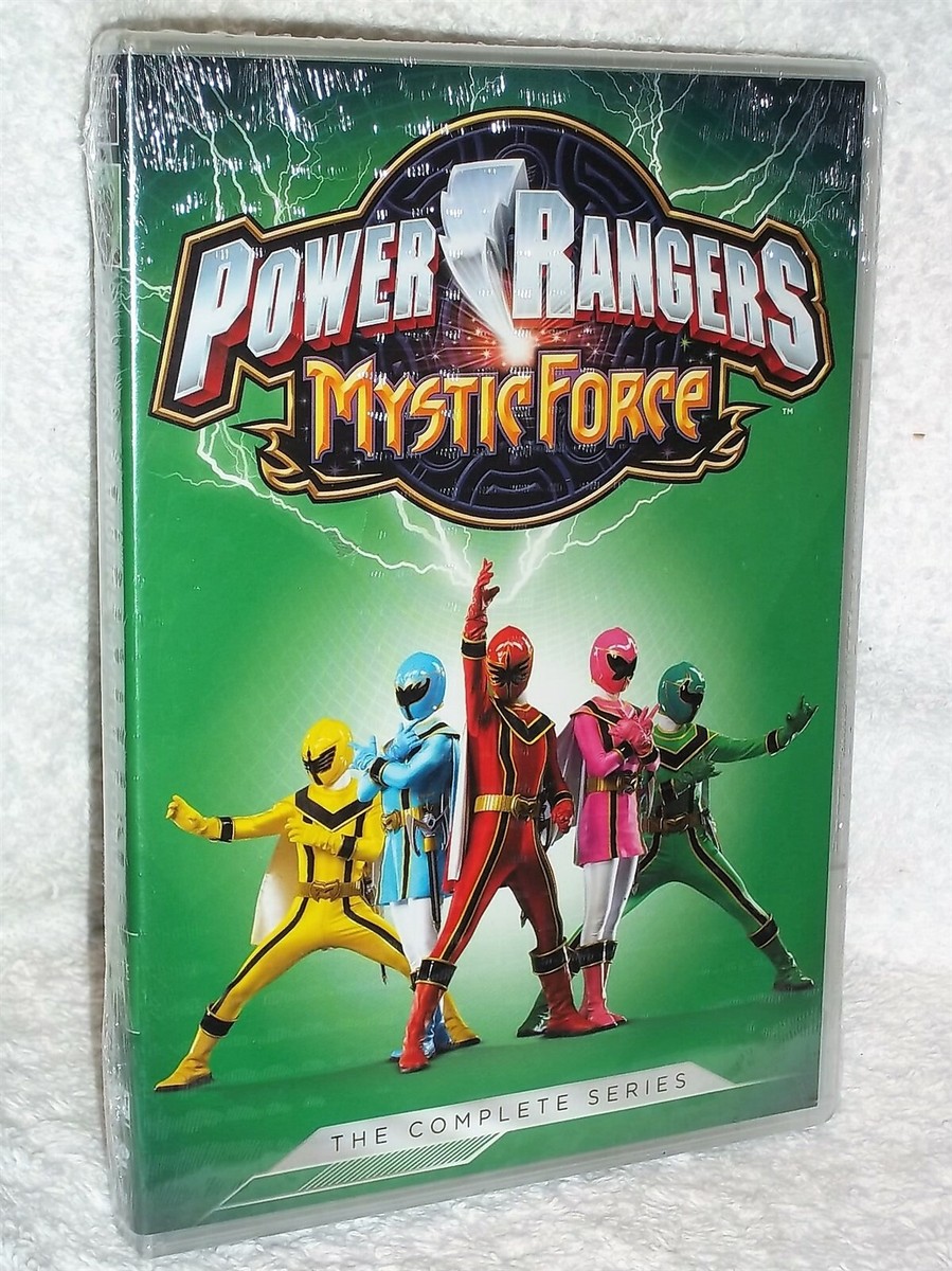 Power Rangers Mystic Force Complete Series (DVD, 2017, 4-Disc) family fun karate Power Rangers Mystic Force Complete Series (DVD, 2017, 4-Disc) family fun karate