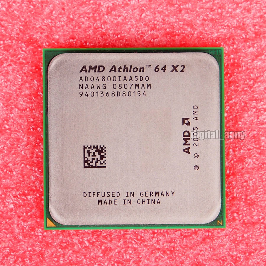 AMD Athlon 64 X2 4800 2.5 GHz Dual Core CPU Processor ADO4800IAA5DO Socket AM2