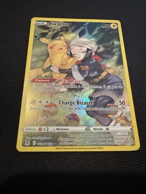 Carte Pokémon Pikachu TG05/TG30 - 2022 EB11 - Origine Perdu - FR - NM - Photo 1/4