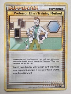 PROFESSOR ELM’S TRAINING METHOD - 100/123 - HGSS - Pokemon Card