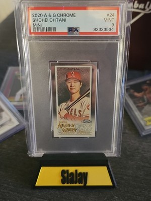 2020 Topps Allen & Ginter Shohei Ohtani Chrome Mini #24 Dodgers Angels
