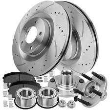 Brake Kit for 2007 -2010 Ford Edge Lincoln MKX, Ceramic Brake Pads