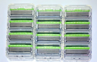 #ad Schick Hydro 5 Mens Sensitive Razor Value Pack 12 Cartridges Unboxed $24.75