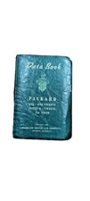 1939 Packard Data Book In Very Good Condition