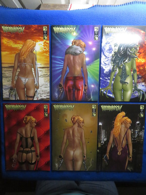 WEBWITCH #5 COSTUME CHANGE SET  (6 ISSUES)  2016  LIMITED TO 250  AVATAR PRESS