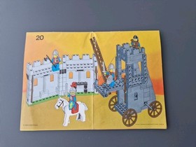 Lego Instructions 6061 Legoland Castle Siege Tower 