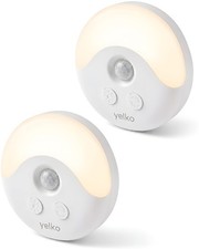Plug in Motion Sensor Night Light with Dusk to Dawn Sensor, 2Pack