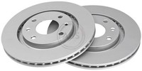 2X A.B.S. Bremsscheibe 15841 FüR CitroËN Peugeot