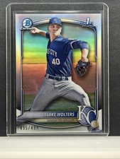 2025 Bowman Chrome Blake Wolters 1st Bowman /499 #BCP-76 Royals
