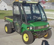 2007 John Deere XUV Gator 850D Diesel 4X4 full Curtis metal & glass Cab