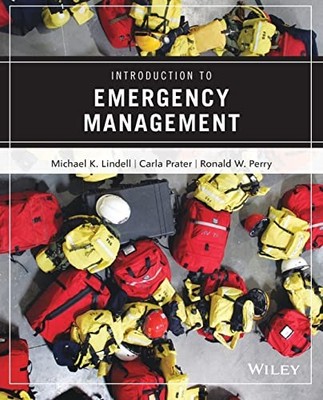 Wiley Pathways Introduction to Emergency Management by Michael K. Lindell NEW
