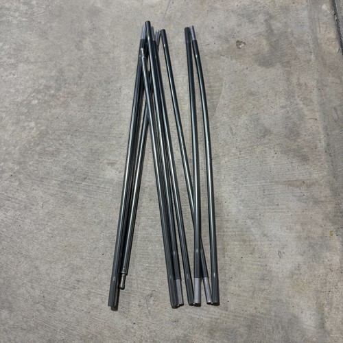 Tent Poles DAC Featherlite 9 Pieces 155" Total Length Silver Packable